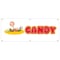 Signmission Candy Banner Heavy Duty 13 Oz Vinyl with Grommets Single Sided B-72 Candy - alternate 1